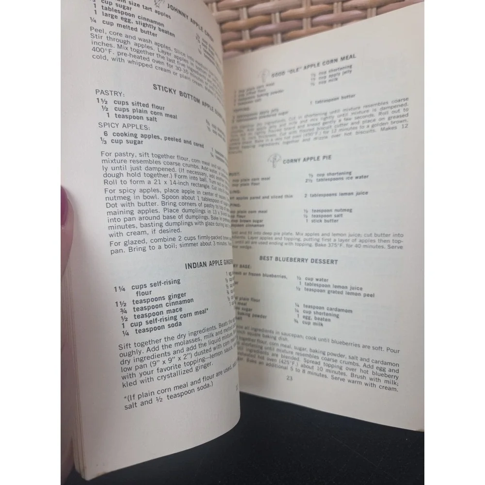 Heritage Corn‎ Meal Cookery cook book Raleigh NC North Carolina Yates Mill